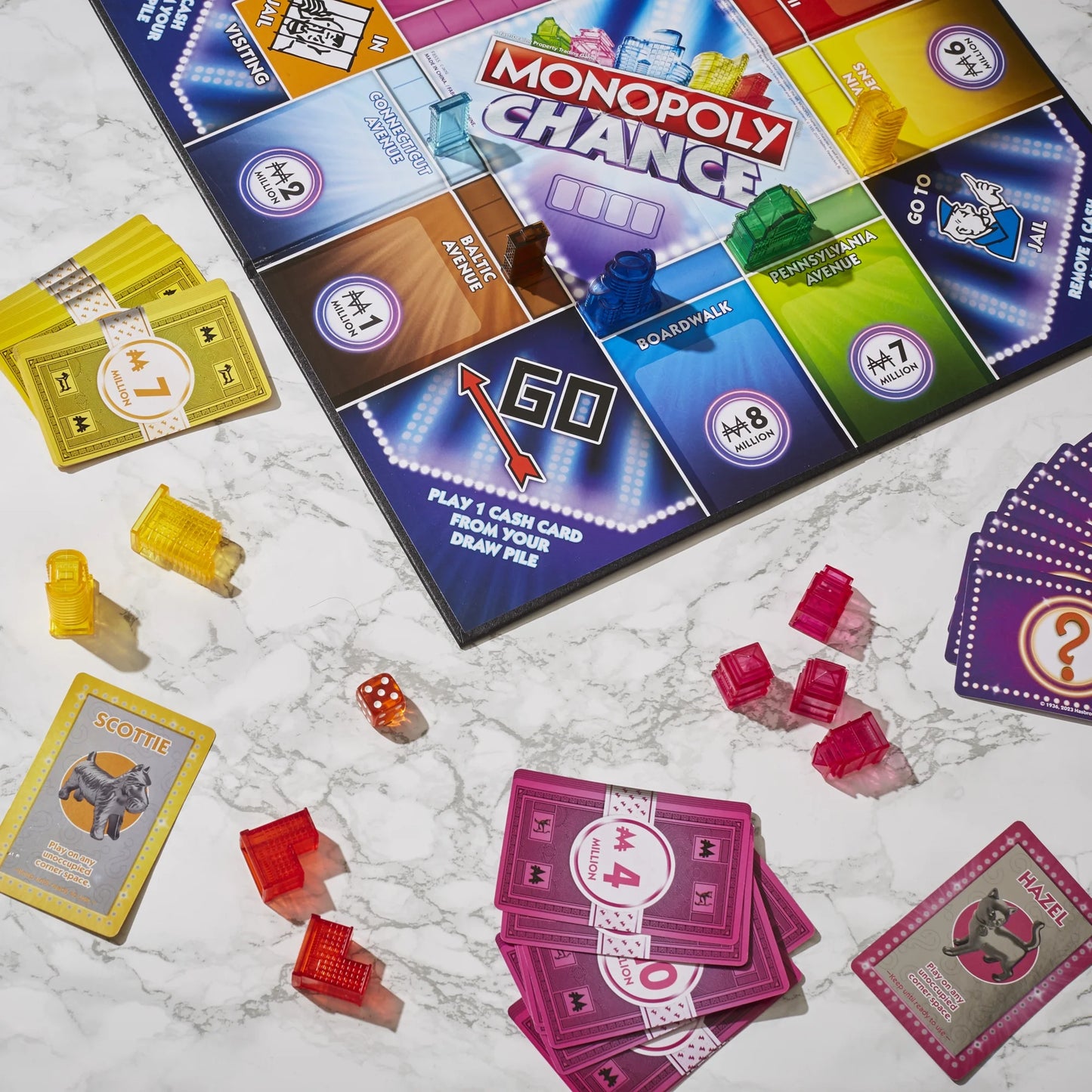 Chance Board Game, Fast-Paced Game, 20 Min. Average, Ages 8+