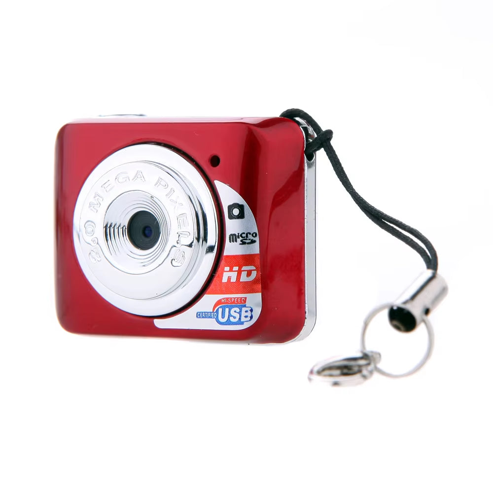 Mini DV Support 32GB TF Card with Mic X3 Portable Ultra Mini HD High Denifition Digital Camera